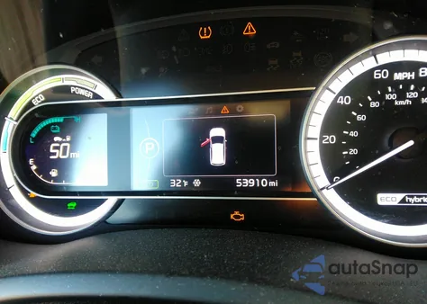 2019 Kia Niro Lx from USA, damaged, VIN KNDCB3LCXK5258238